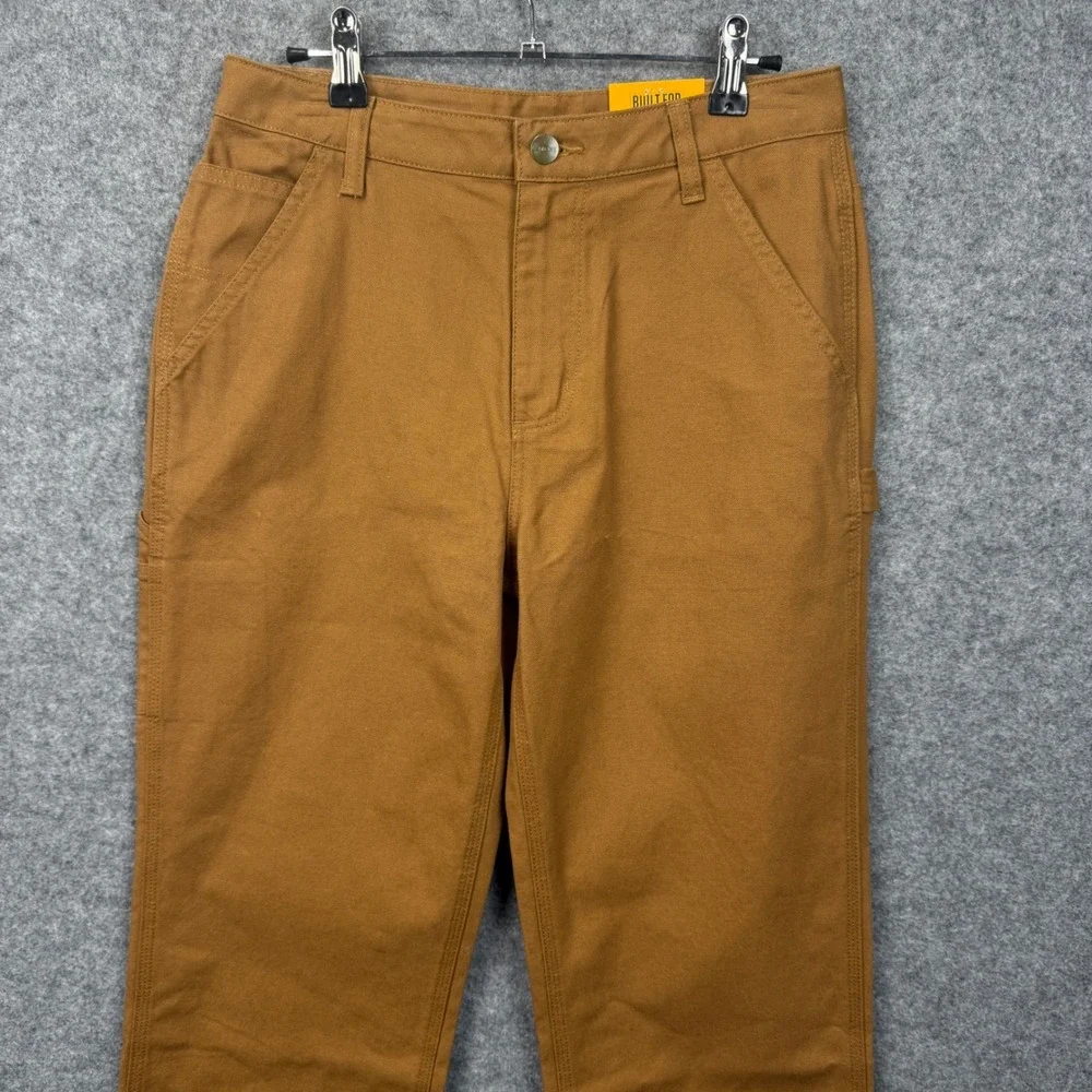 Carhartt Kids Loose Fit Utility Canvas Pants Brown‎ BN8311-B Size 16 NWT